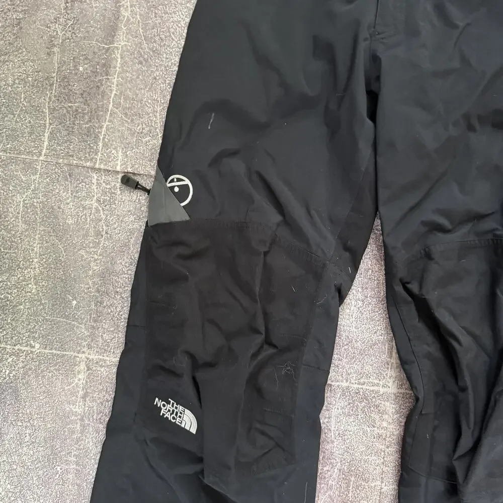 Men's Vintage 90's The North Face Steep Tech Black Bib Snowboard Ski Pants Sz L